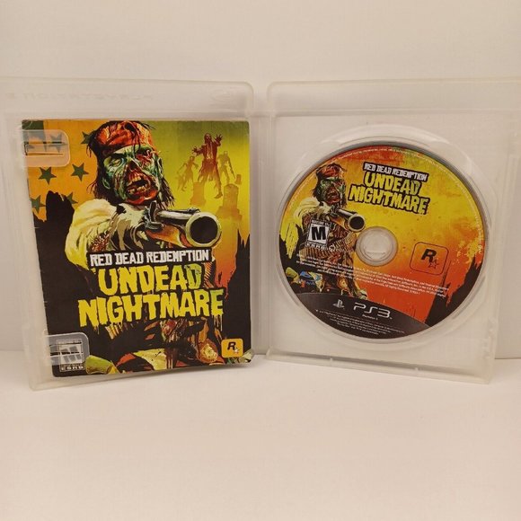 Red Dead Redemption: Undead Nightmare (Sony PlayStation 3, 2010) PS3 CIB Manual - Picture 3 of 8